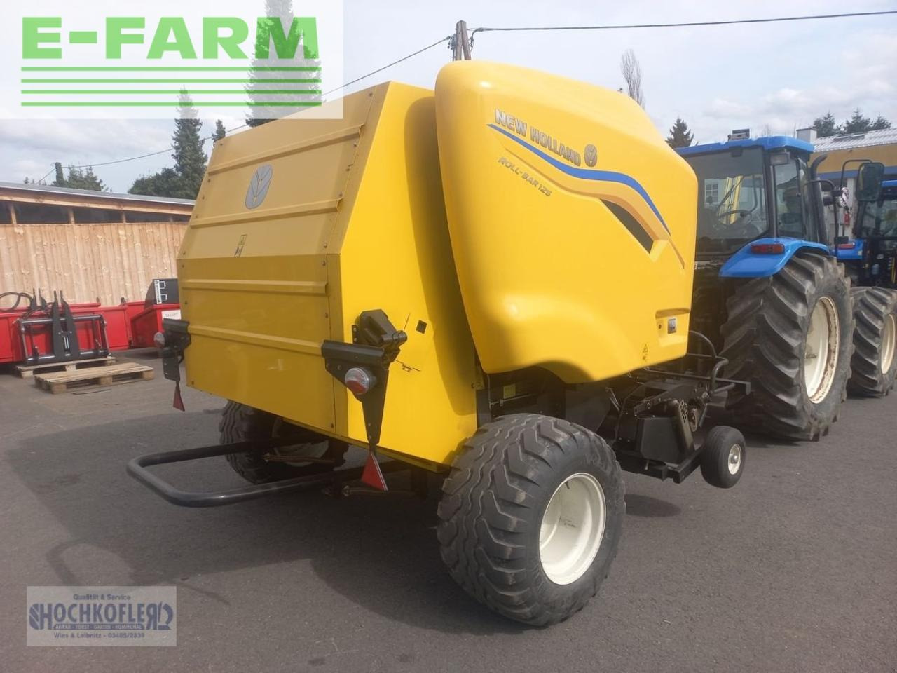 New Holland roll bar 125 - Lis na hranaté balíky: obrázek 3 New Holland roll bar 125 - Lis na hranaté balíky: obrázek 3