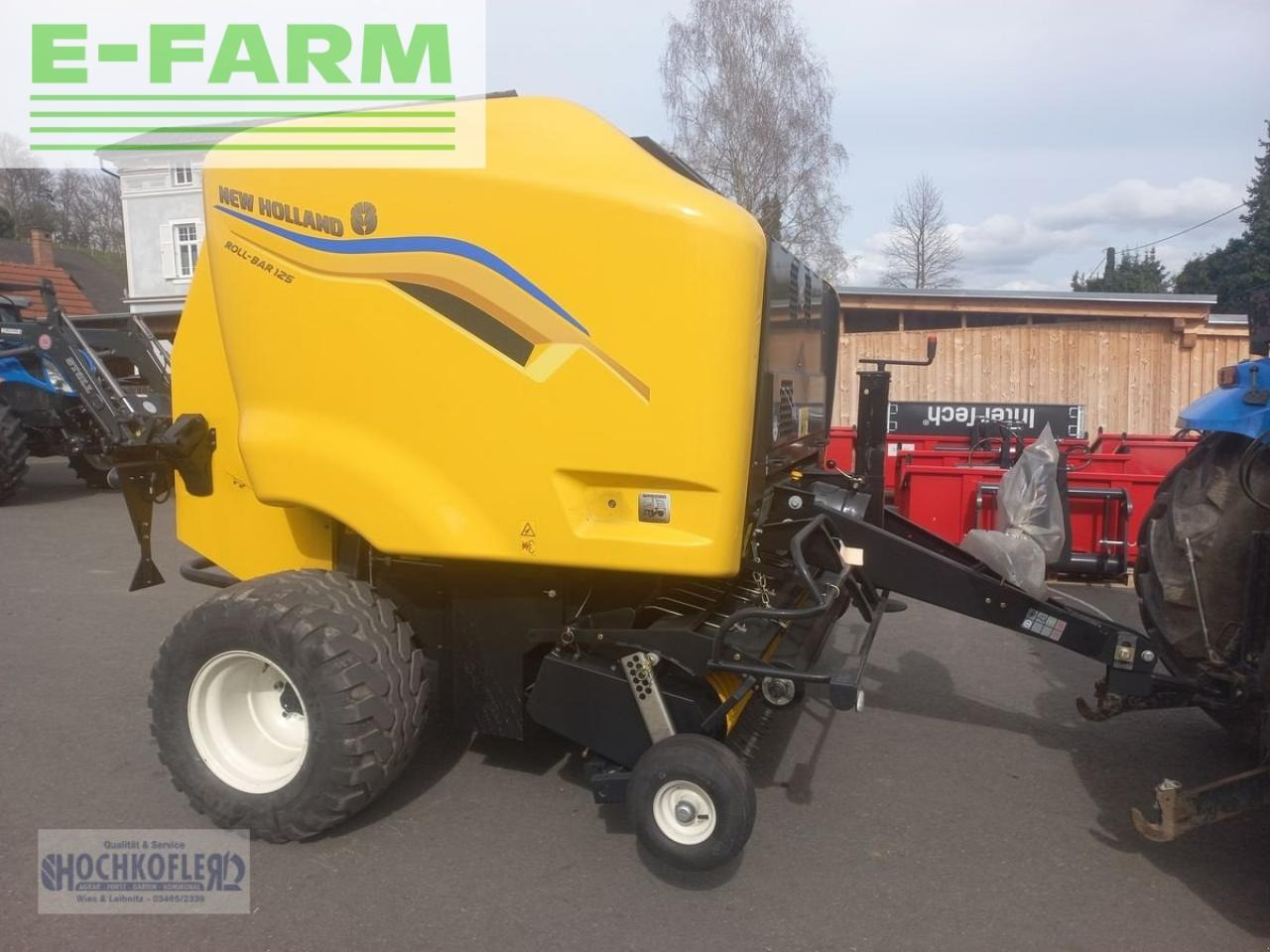 New Holland roll bar 125 - Lis na hranaté balíky: obrázek 4 New Holland roll bar 125 - Lis na hranaté balíky: obrázek 4