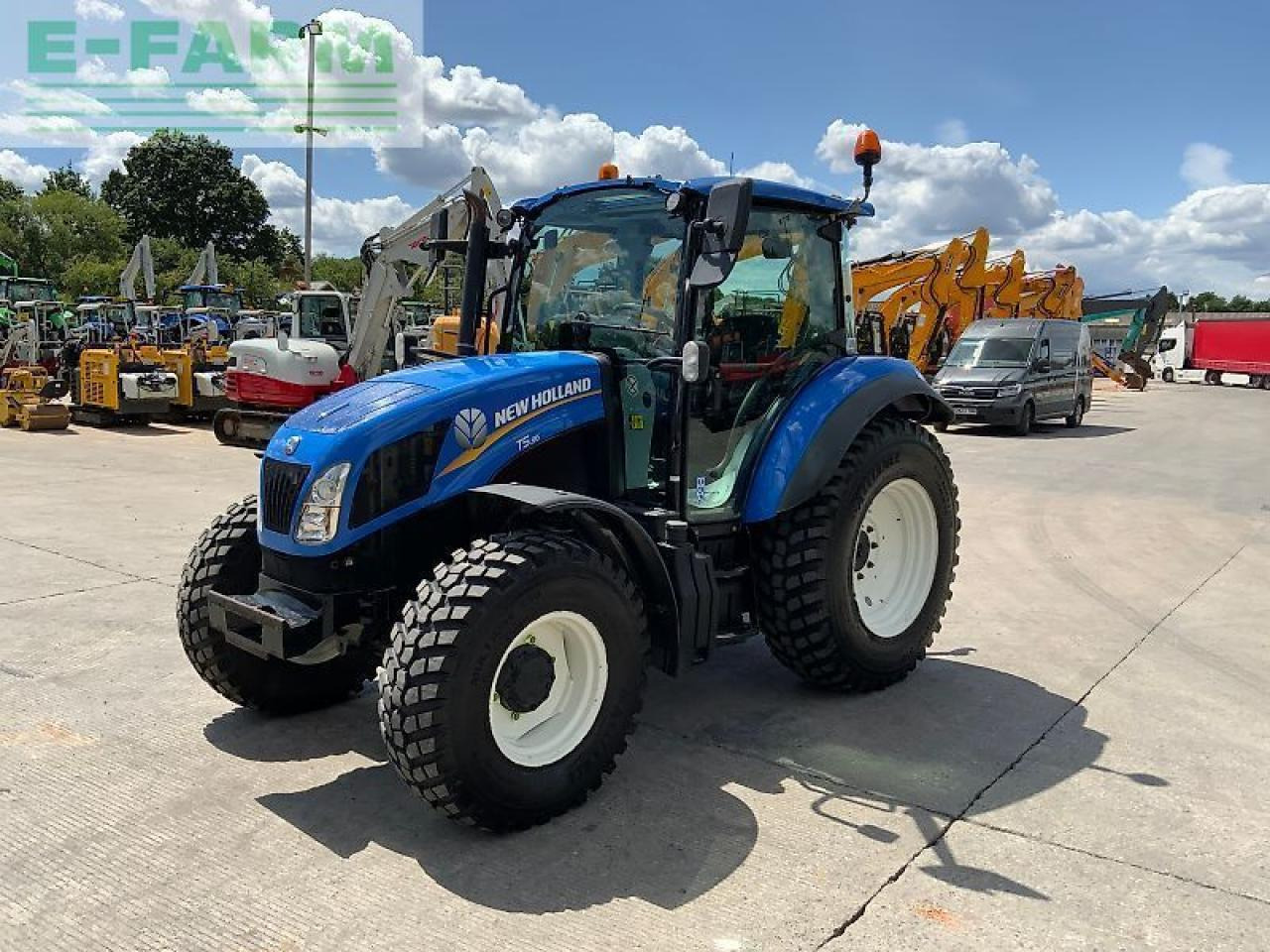 New Holland t5.95 tractor (st23758) - Traktor: obrázek 4 New Holland t5.95 tractor (st23758) - Traktor: obrázek 4
