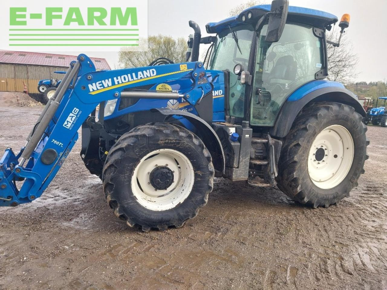 New Holland t6.155 - Traktor: obrázek 1 New Holland t6.155 - Traktor: obrázek 1