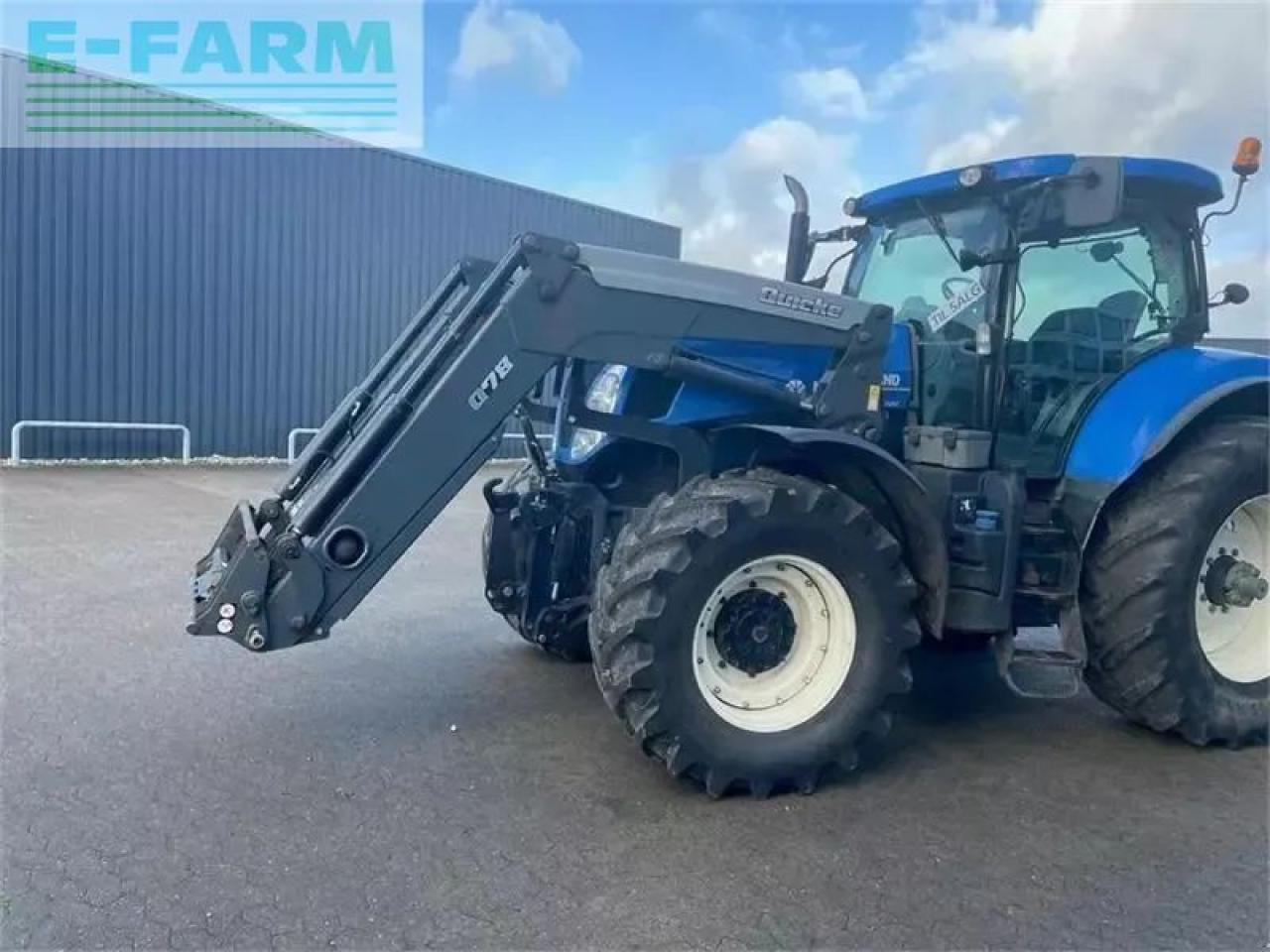 New Holland t7.220 med alø frontlæsser - Traktor: obrázek 4 New Holland t7.220 med alø frontlæsser - Traktor: obrázek 4