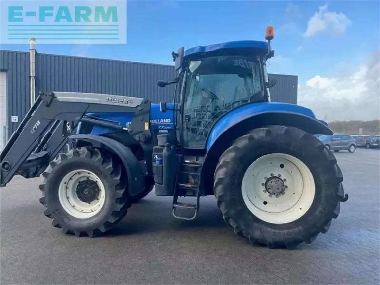 New Holland t7.220 med alø frontlæsser - Traktor: obrázek 5 New Holland t7.220 med alø frontlæsser - Traktor: obrázek 5
