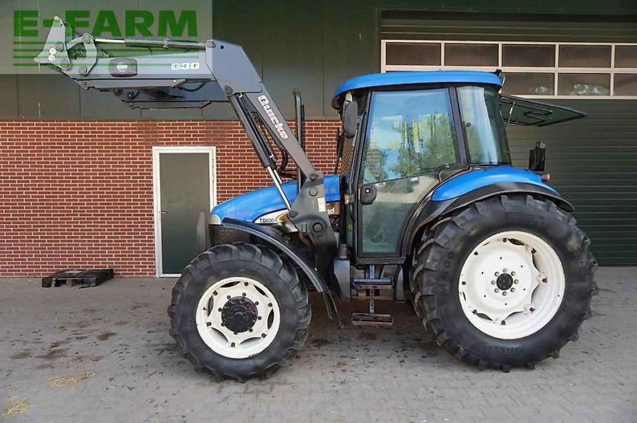 New Holland td80d mit quicke frontlader D - Traktor: obrázek 4 New Holland td80d mit quicke frontlader D - Traktor: obrázek 4
