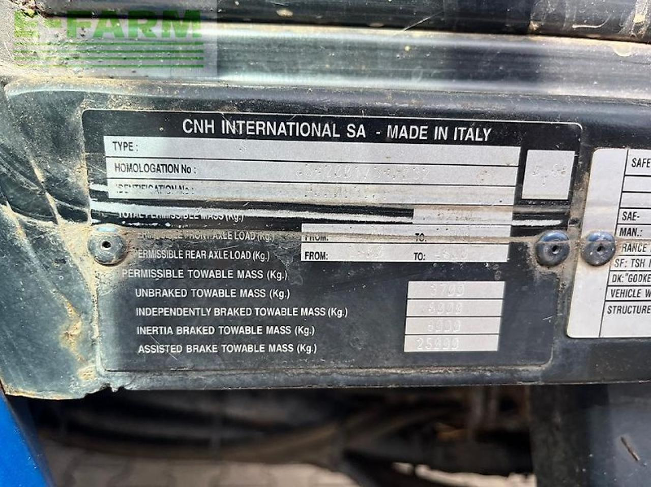 Traktor New Holland tl 90 a A: obrázek 8