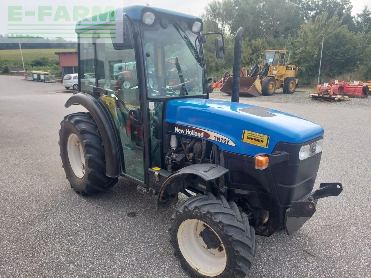 New Holland tn 75 v dt - Traktor: obrázek 1 New Holland tn 75 v dt - Traktor: obrázek 1