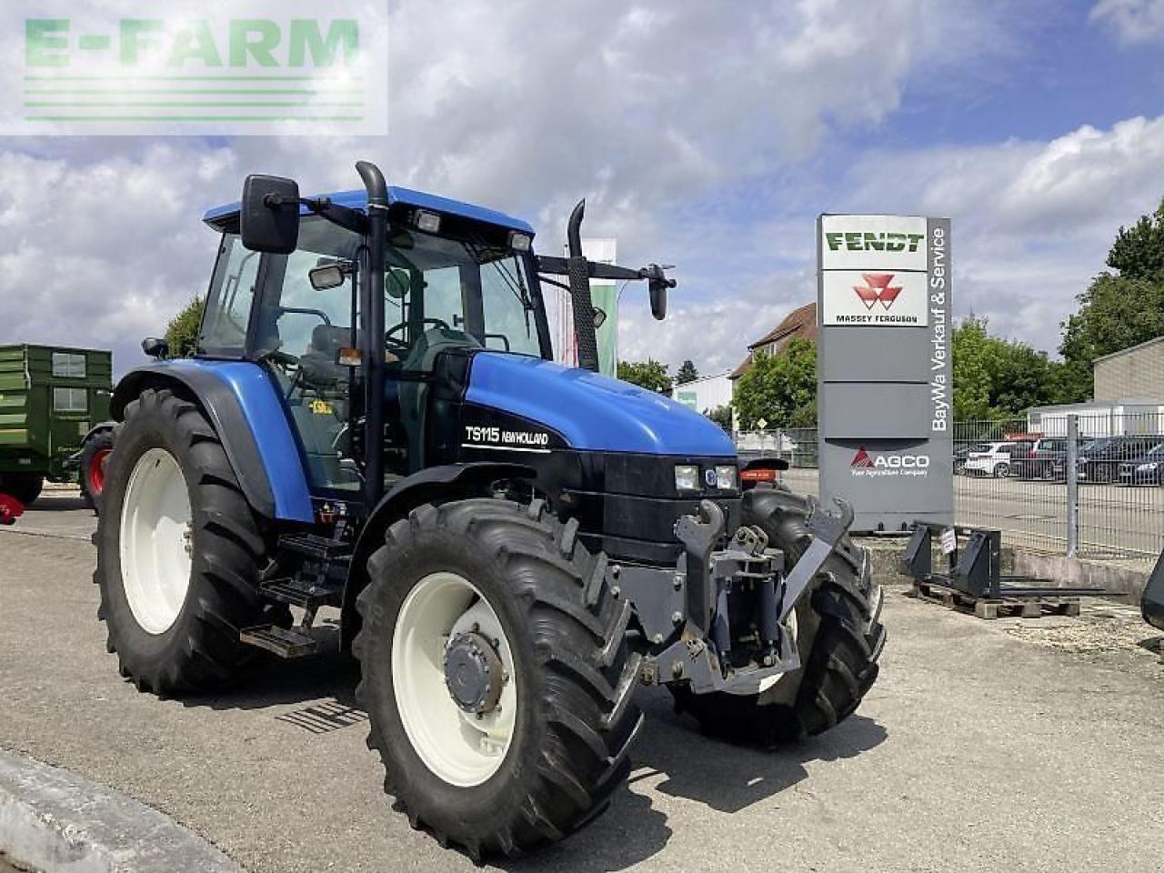 New Holland ts 115 - Traktor: obrázek 1 New Holland ts 115 - Traktor: obrázek 1