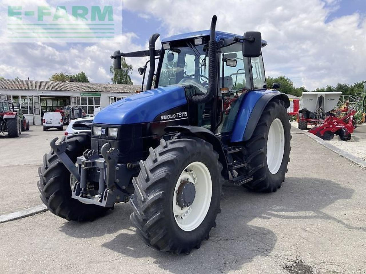 New Holland ts 115 - Traktor: obrázek 4 New Holland ts 115 - Traktor: obrázek 4