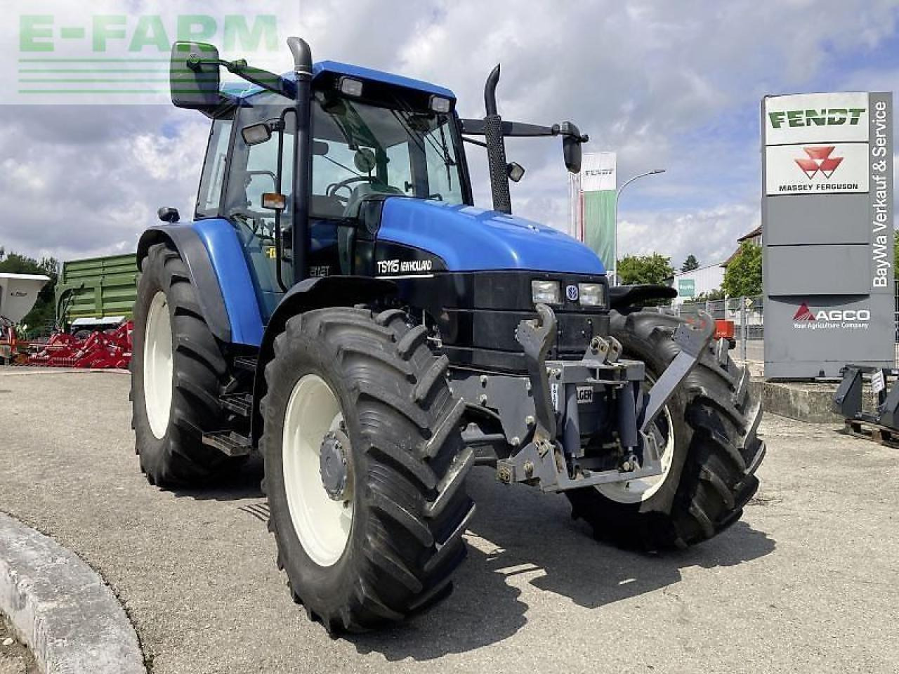 New Holland ts 115 - Traktor: obrázek 2 New Holland ts 115 - Traktor: obrázek 2