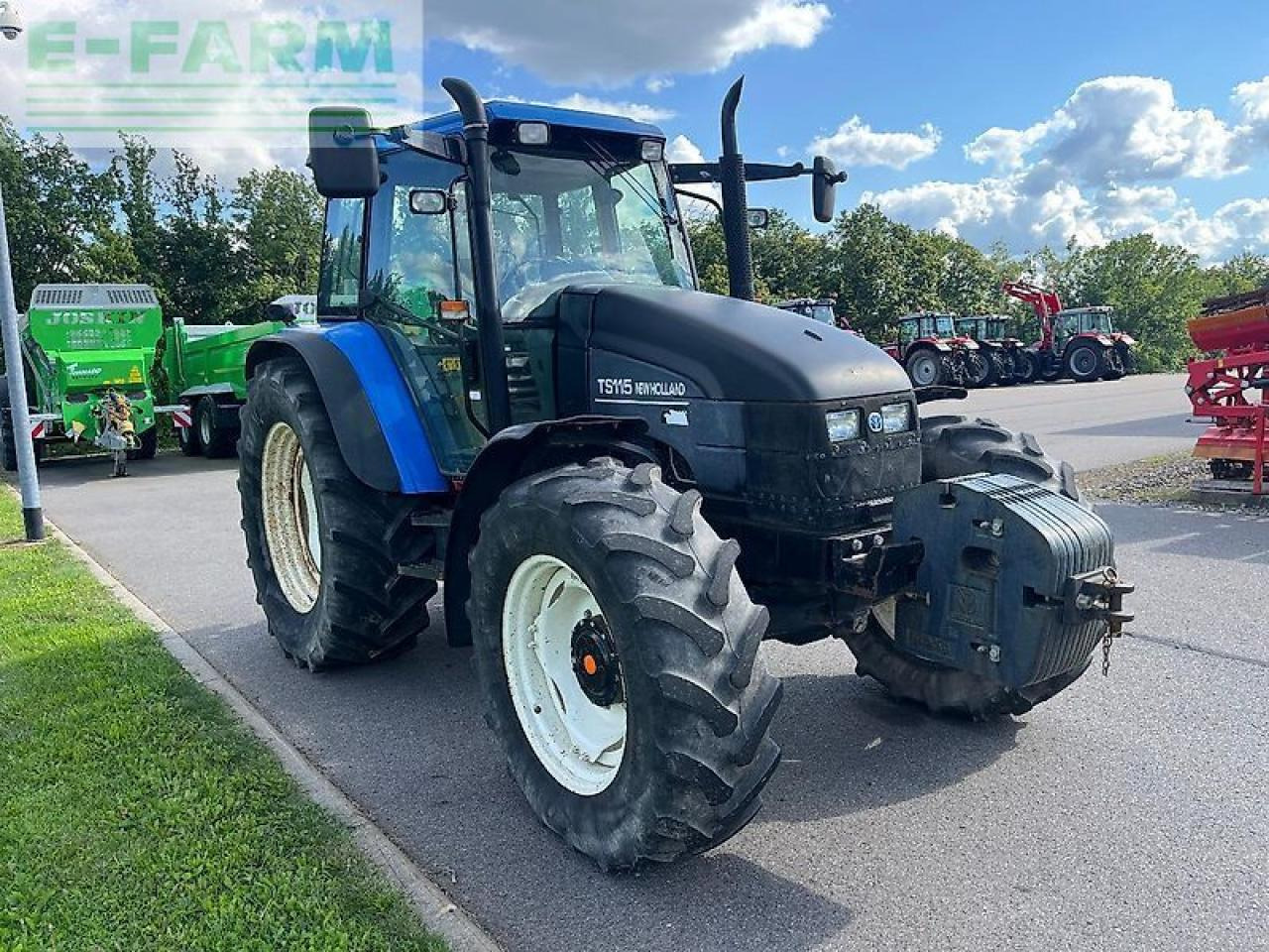 New Holland ts 115 - Traktor: obrázek 5 New Holland ts 115 - Traktor: obrázek 5