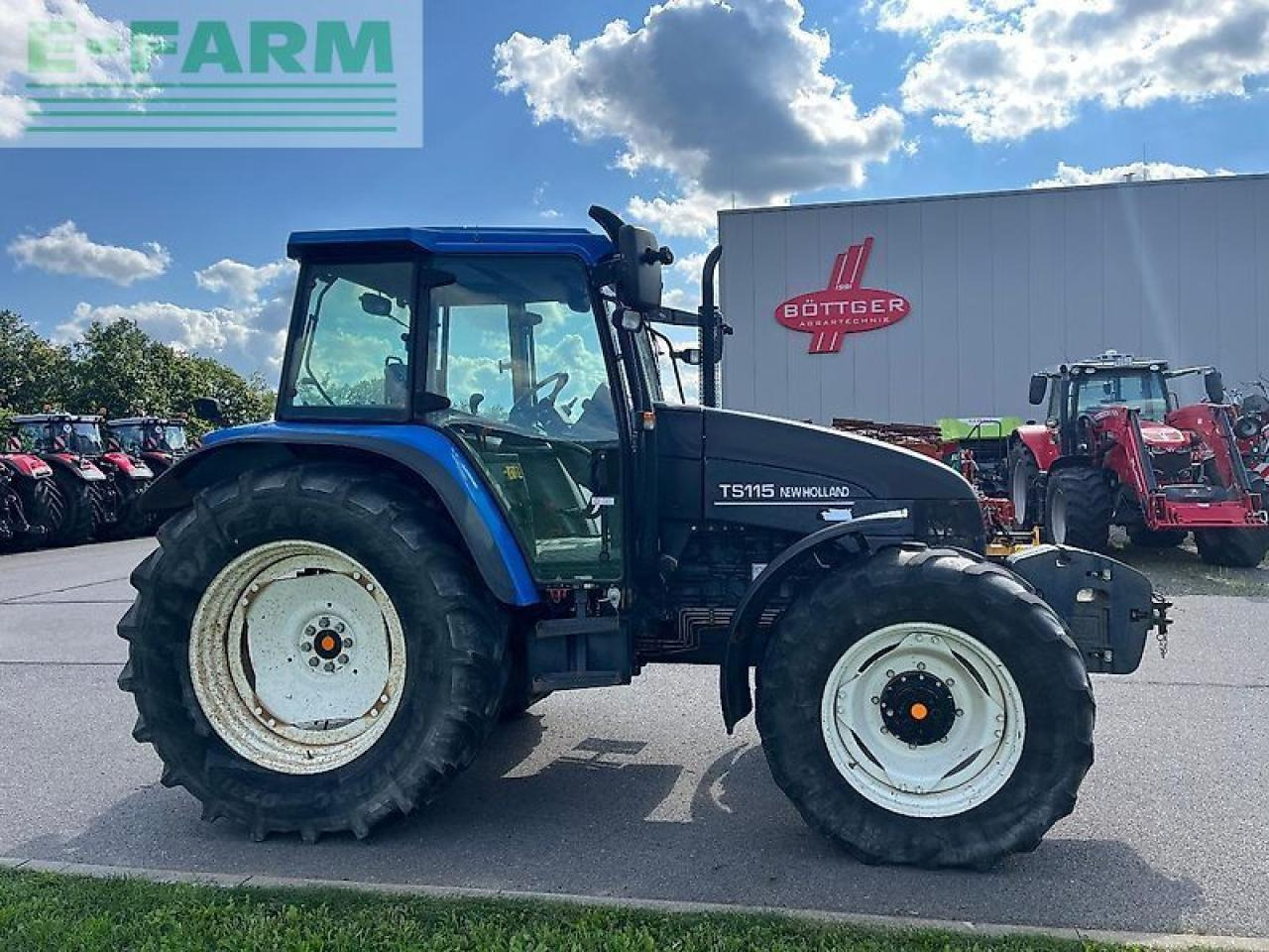 New Holland ts 115 - Traktor: obrázek 4 New Holland ts 115 - Traktor: obrázek 4