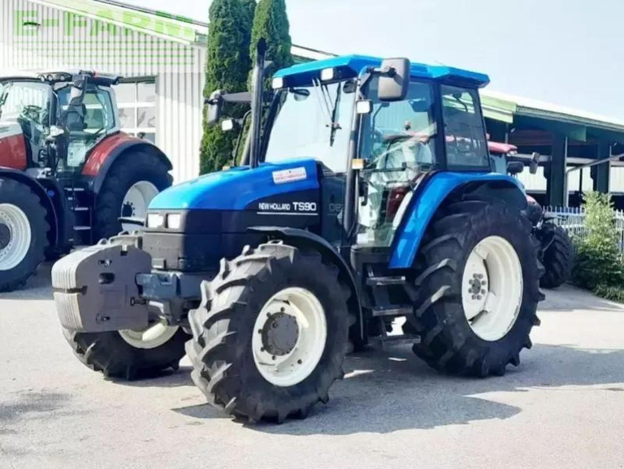 New Holland ts90 - Traktor: obrázek 1 New Holland ts90 - Traktor: obrázek 1