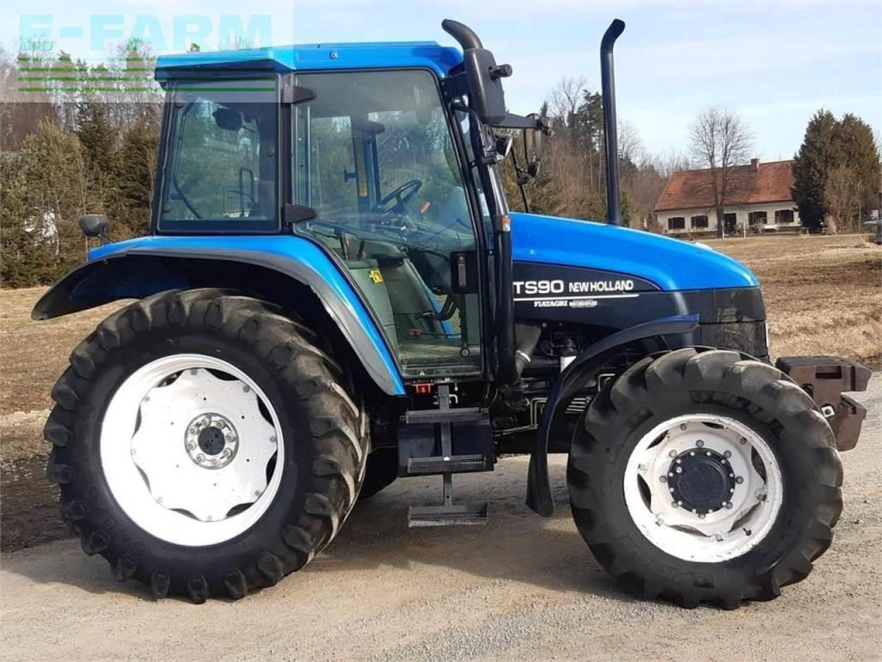 New Holland ts90 - Traktor: obrázek 2 New Holland ts90 - Traktor: obrázek 2