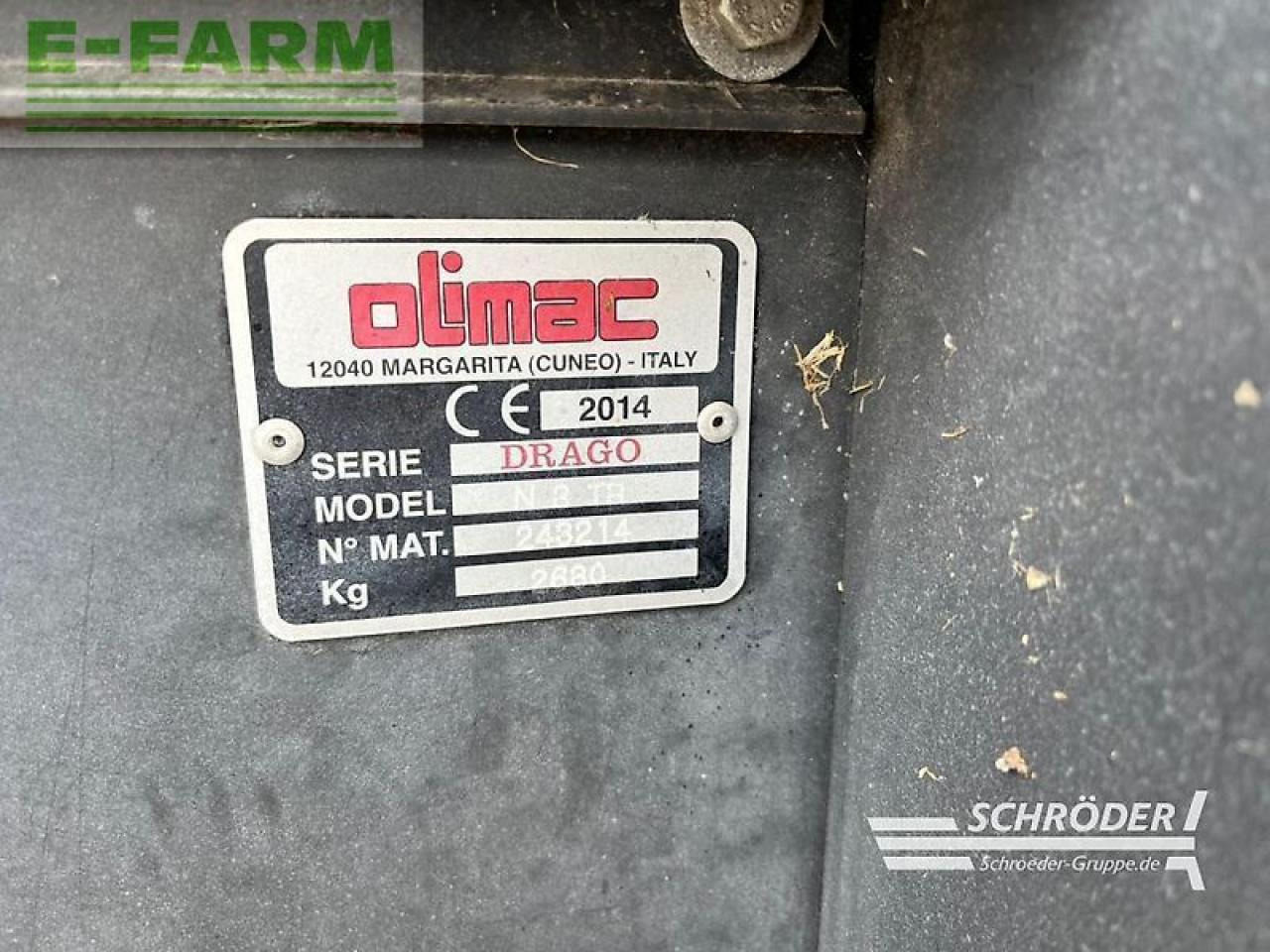 Olimac drago n 8 tr 6,00 m - Příslušenství pro sklízecí řezačky: obrázek 2 Olimac drago n 8 tr 6,00 m - Příslušenství pro sklízecí řezačky: obrázek 2