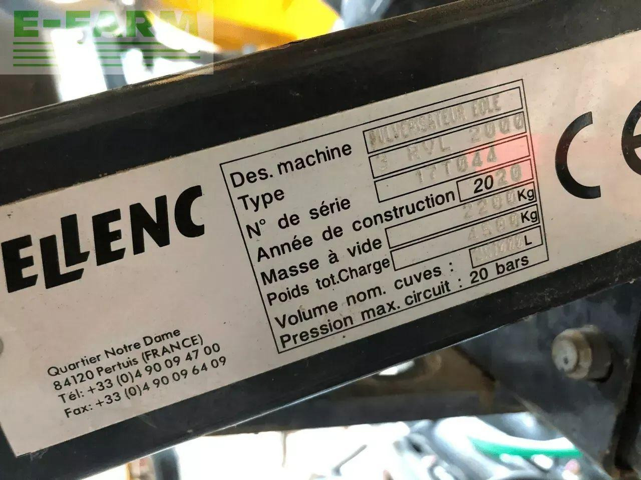 Pellenc fonction pulverisation eole - Tažený postřikovač: obrázek 5 Pellenc fonction pulverisation eole - Tažený postřikovač: obrázek 5