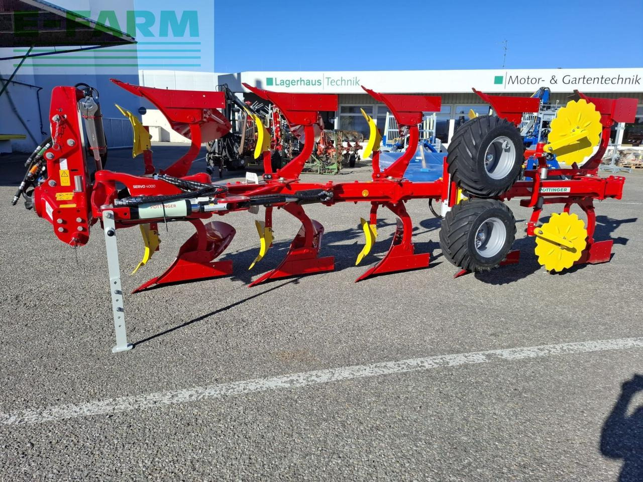Pöttinger Servo 4000 Plus - Pluh: obrázek 1 Pöttinger Servo 4000 Plus - Pluh: obrázek 1
