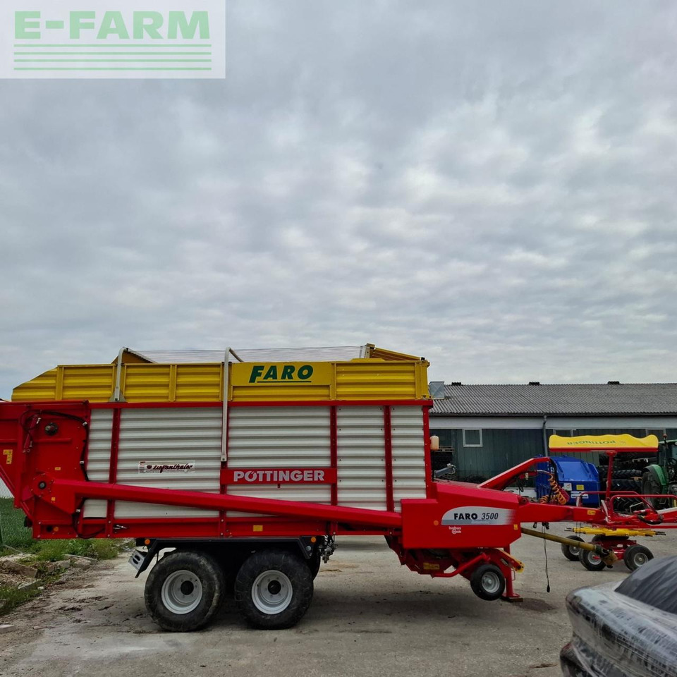 Pöttinger Silierwagen /Faro 3500D - Zemědělský sklápěcí přívěs: obrázek 4 Pöttinger Silierwagen /Faro 3500D - Zemědělský sklápěcí přívěs: obrázek 4