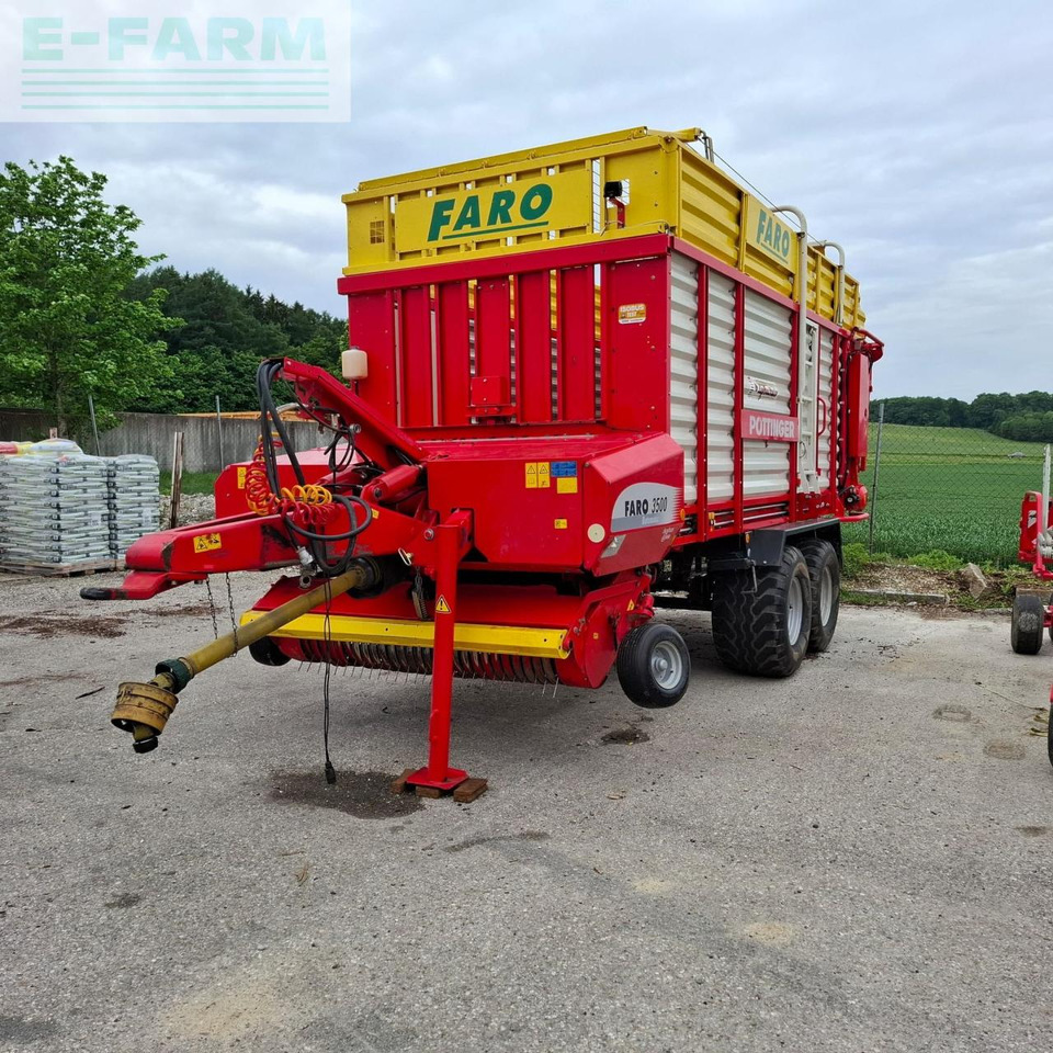 Pöttinger Silierwagen /Faro 3500D - Zemědělský sklápěcí přívěs: obrázek 1 Pöttinger Silierwagen /Faro 3500D - Zemědělský sklápěcí přívěs: obrázek 1