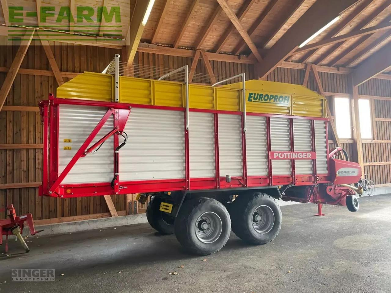 Pöttinger europrofi 5000 - Samonakládací vůz: obrázek 3 Pöttinger europrofi 5000 - Samonakládací vůz: obrázek 3