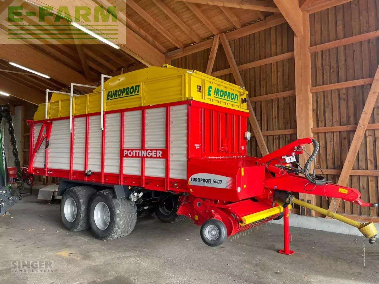 Pöttinger europrofi 5000 - Samonakládací vůz: obrázek 1 Pöttinger europrofi 5000 - Samonakládací vůz: obrázek 1