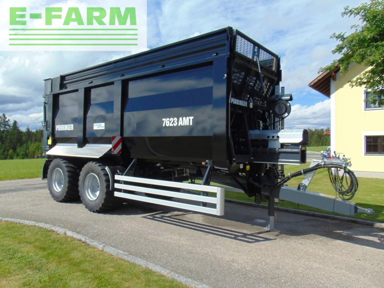 Pühringer 7623 amt, 24t, 40 km/h - Zemědělský sklápěcí přívěs: obrázek 1 Pühringer 7623 amt, 24t, 40 km/h - Zemědělský sklápěcí přívěs: obrázek 1