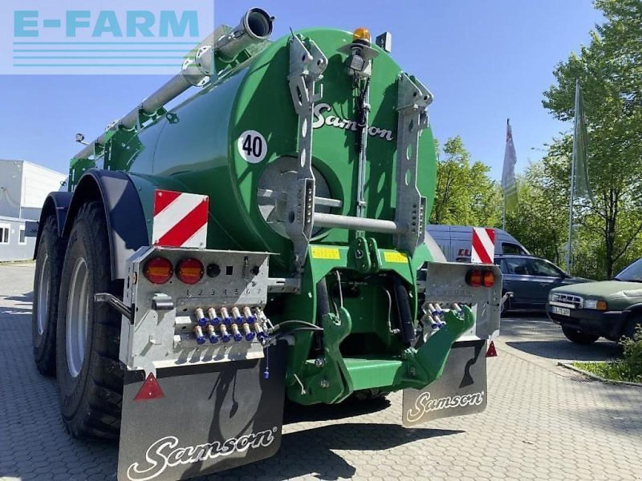 Samson pg ii 18 - ejektor - genesis - Stroj pro hnojení: obrázek 2 Samson pg ii 18 - ejektor - genesis - Stroj pro hnojení: obrázek 2