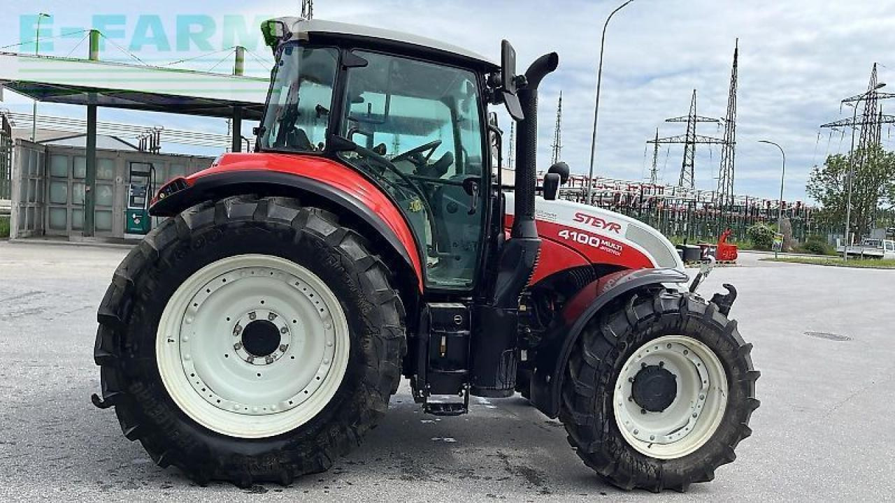 Steyr 4100 multi - Traktor: obrázek 4 Steyr 4100 multi - Traktor: obrázek 4