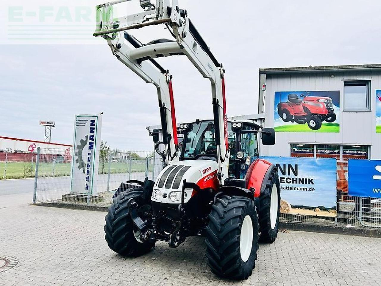 Steyr 4105 multi - Traktor: obrázek 1 Steyr 4105 multi - Traktor: obrázek 1