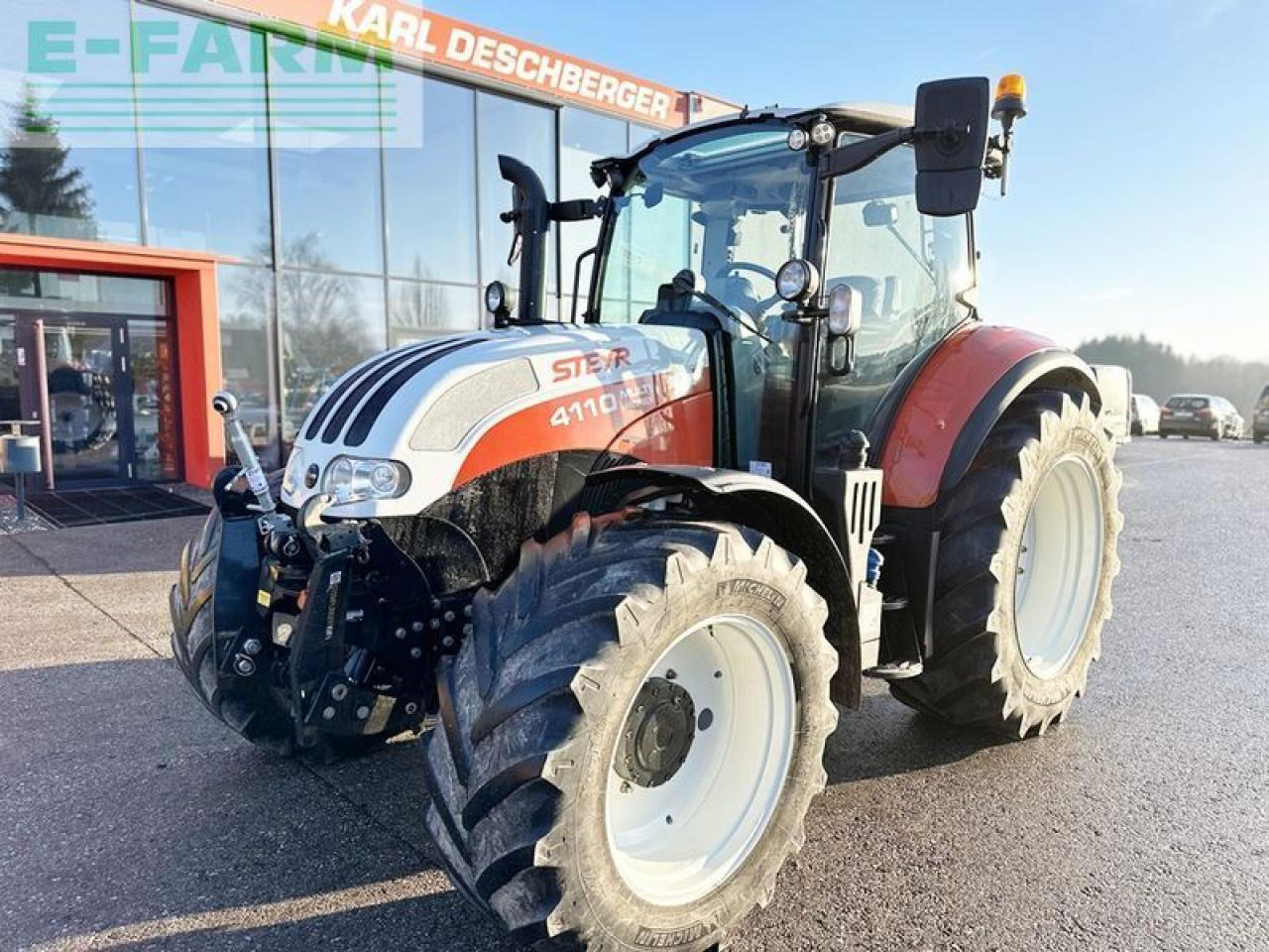 Steyr 4110 multi - Traktor: obrázek 1 Steyr 4110 multi - Traktor: obrázek 1