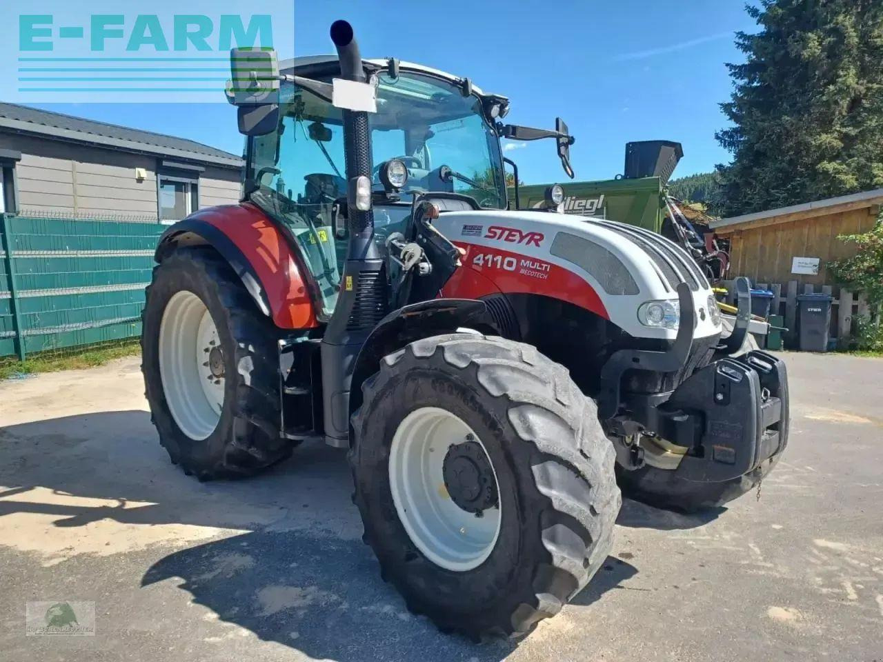 Steyr 4110 multi et - Traktor: obrázek 3 Steyr 4110 multi et - Traktor: obrázek 3