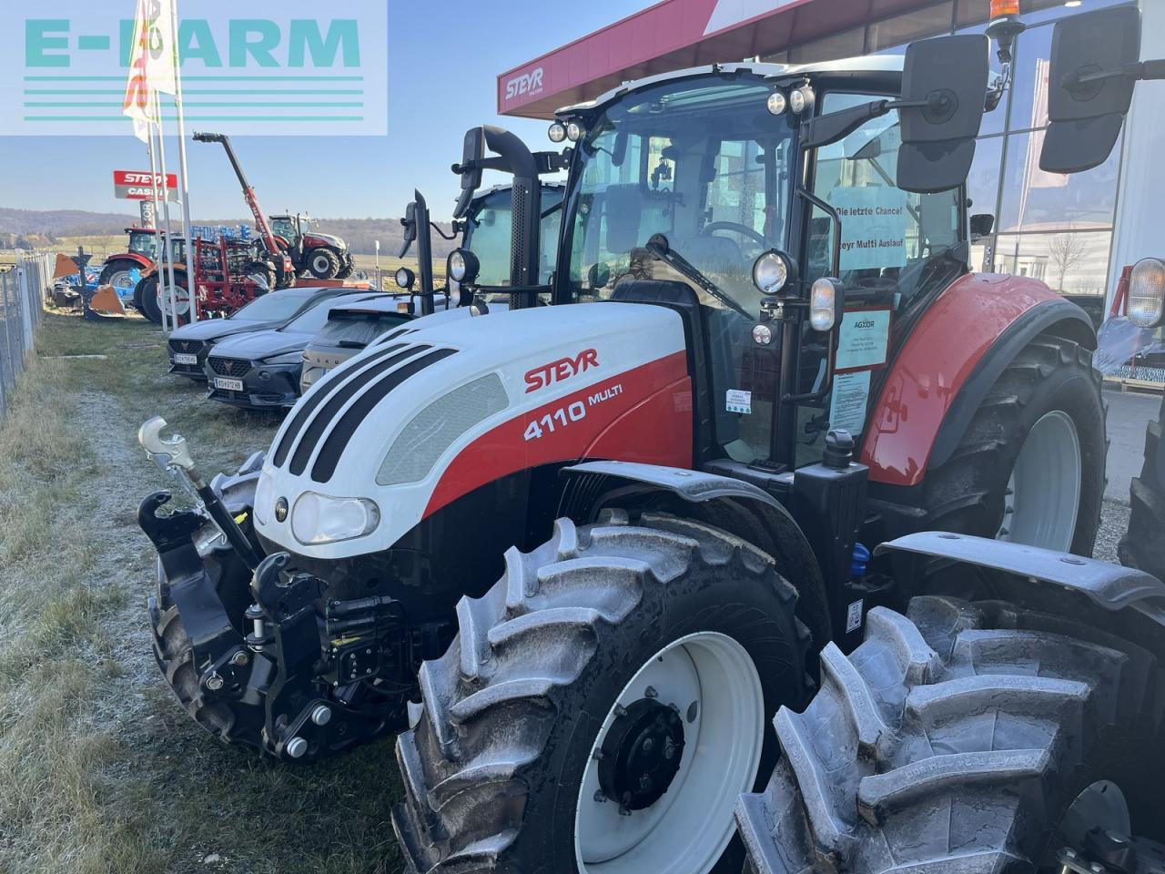 Steyr 4110 multi (stage v) - Traktor: obrázek 1 Steyr 4110 multi (stage v) - Traktor: obrázek 1
