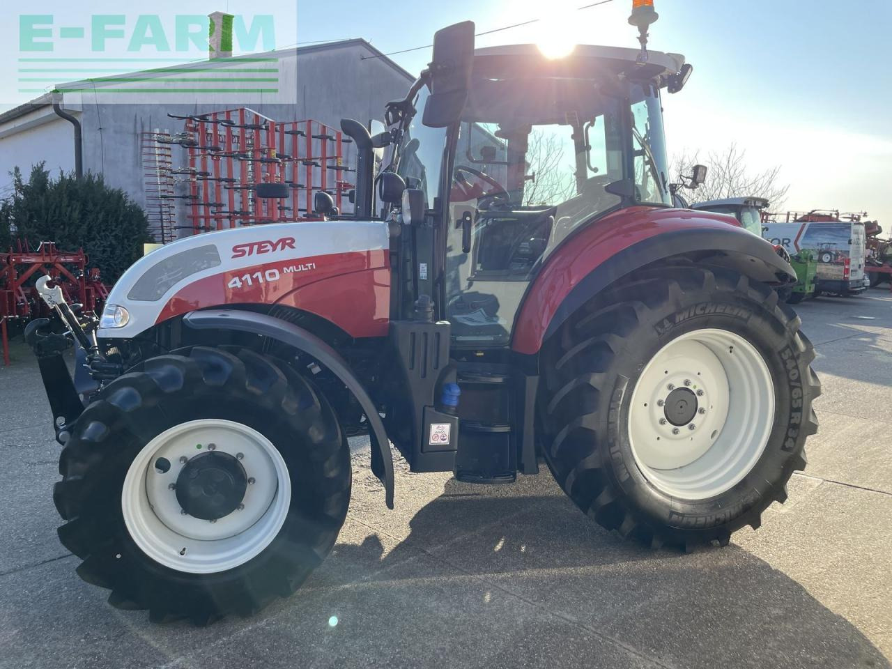 Steyr 4110 multi (stage v) - Traktor: obrázek 4 Steyr 4110 multi (stage v) - Traktor: obrázek 4