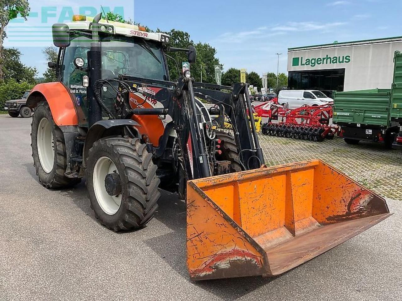 Steyr 4110 profi - Traktor: obrázek 2 Steyr 4110 profi - Traktor: obrázek 2
