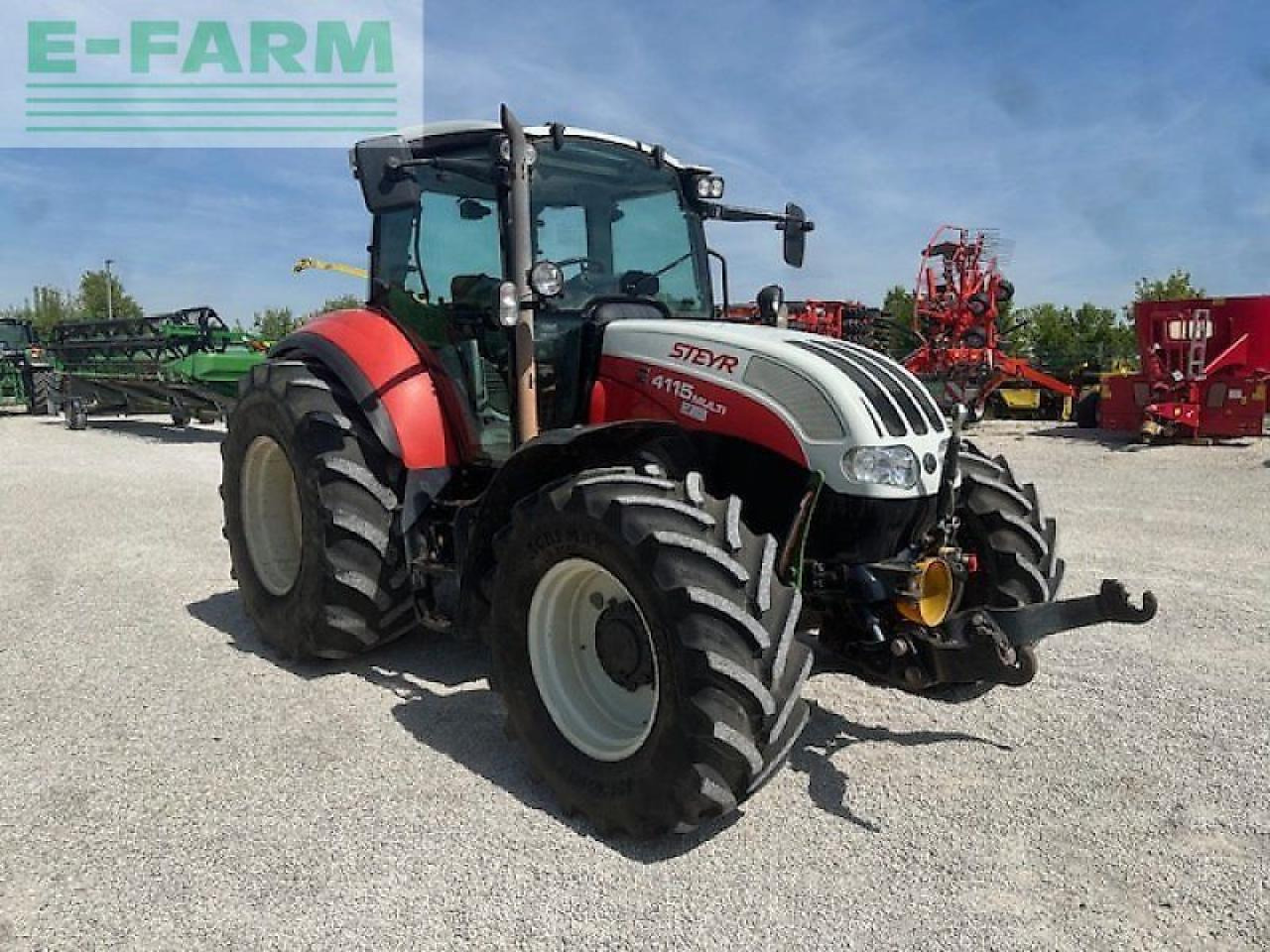 Steyr 4115 multi - Traktor: obrázek 2 Steyr 4115 multi - Traktor: obrázek 2