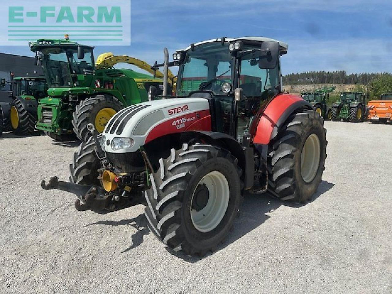 Steyr 4115 multi - Traktor: obrázek 1 Steyr 4115 multi - Traktor: obrázek 1