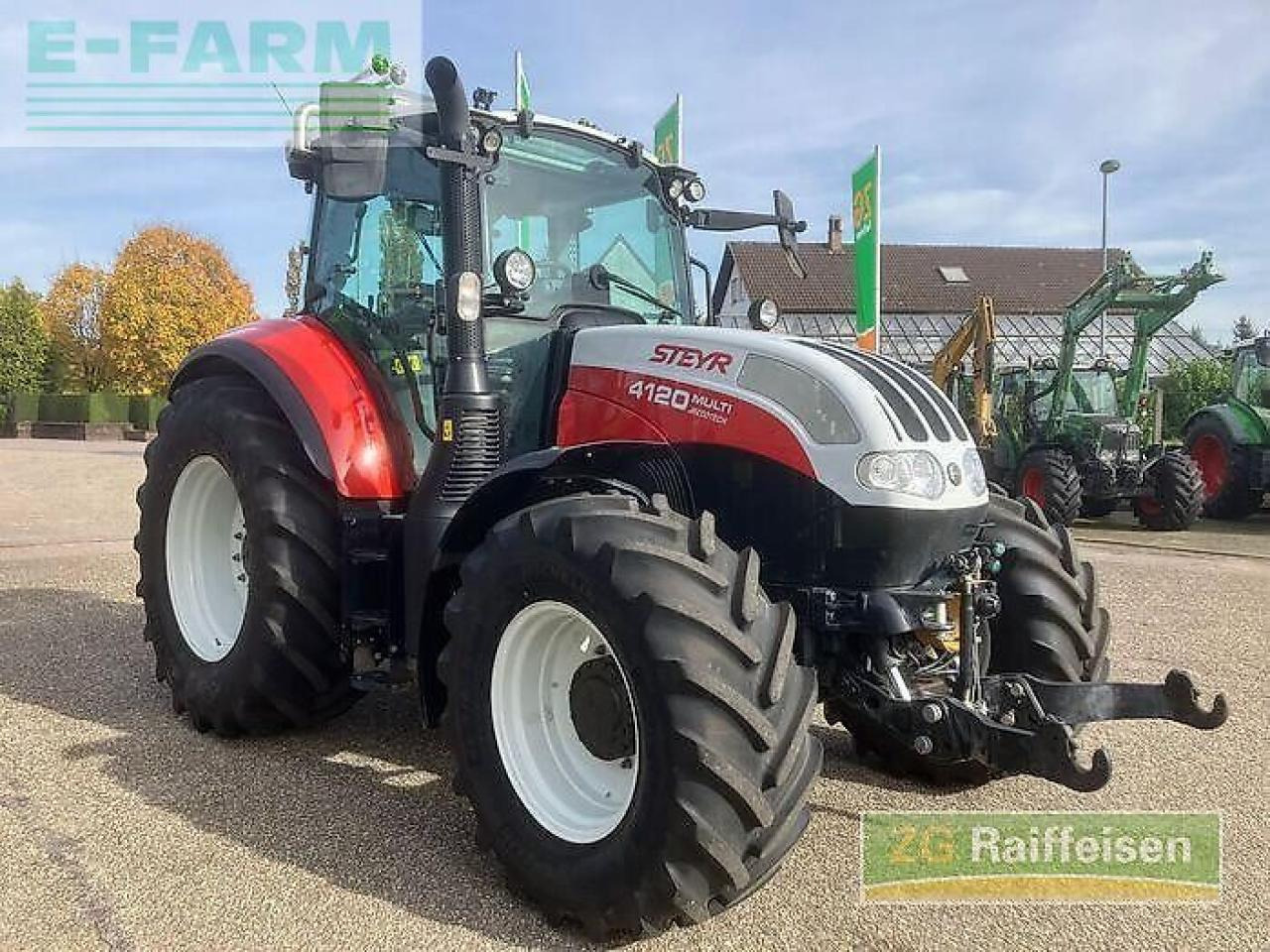 Steyr 4120 multi - Traktor: obrázek 3 Steyr 4120 multi - Traktor: obrázek 3