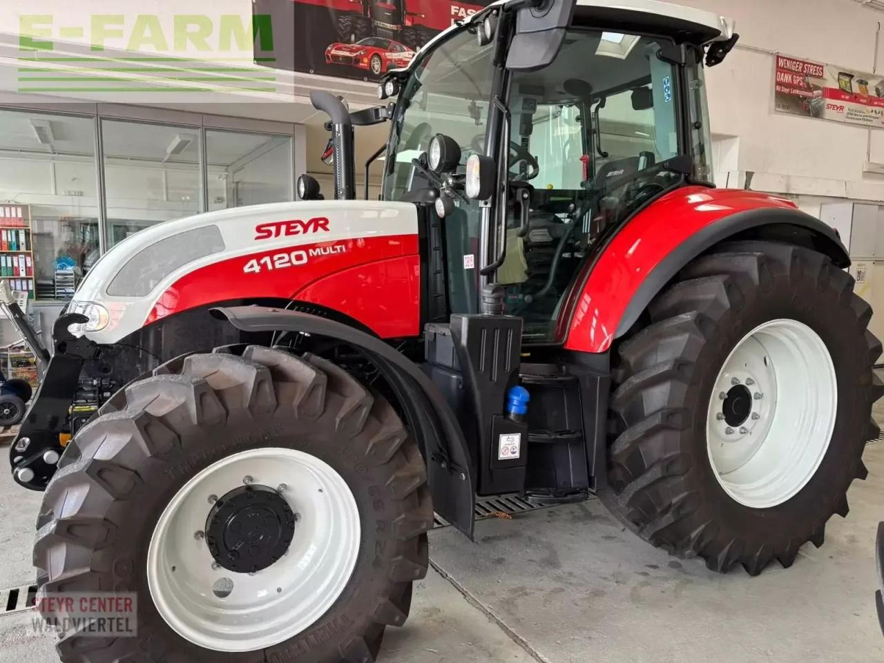 Steyr 4120 multi (stage v) - Traktor: obrázek 3 Steyr 4120 multi (stage v) - Traktor: obrázek 3