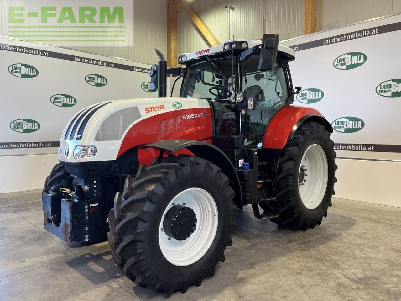 Steyr 6185 cvt hi-escr komfort - Traktor: obrázek 1 Steyr 6185 cvt hi-escr komfort - Traktor: obrázek 1