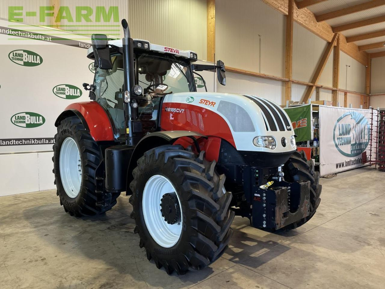 Steyr 6185 cvt hi-escr komfort - Traktor: obrázek 4 Steyr 6185 cvt hi-escr komfort - Traktor: obrázek 4