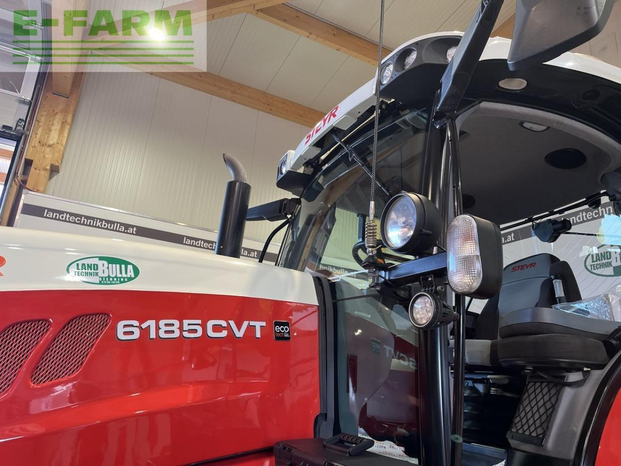 Steyr 6185 cvt hi-escr komfort - Traktor: obrázek 5 Steyr 6185 cvt hi-escr komfort - Traktor: obrázek 5
