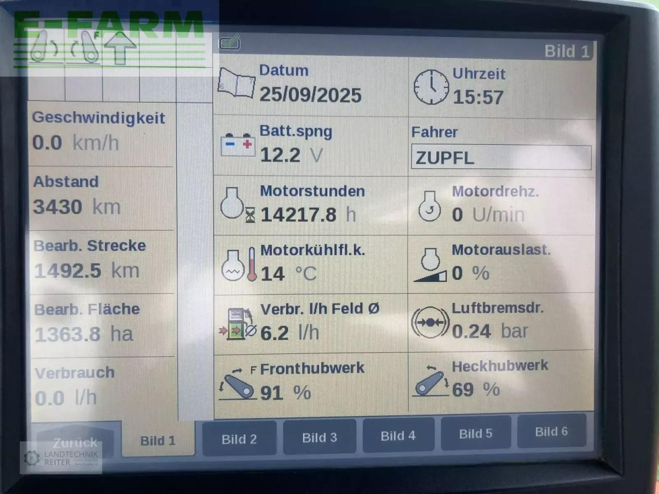 Traktor Steyr 6185 cvt profi: obrázek 15
