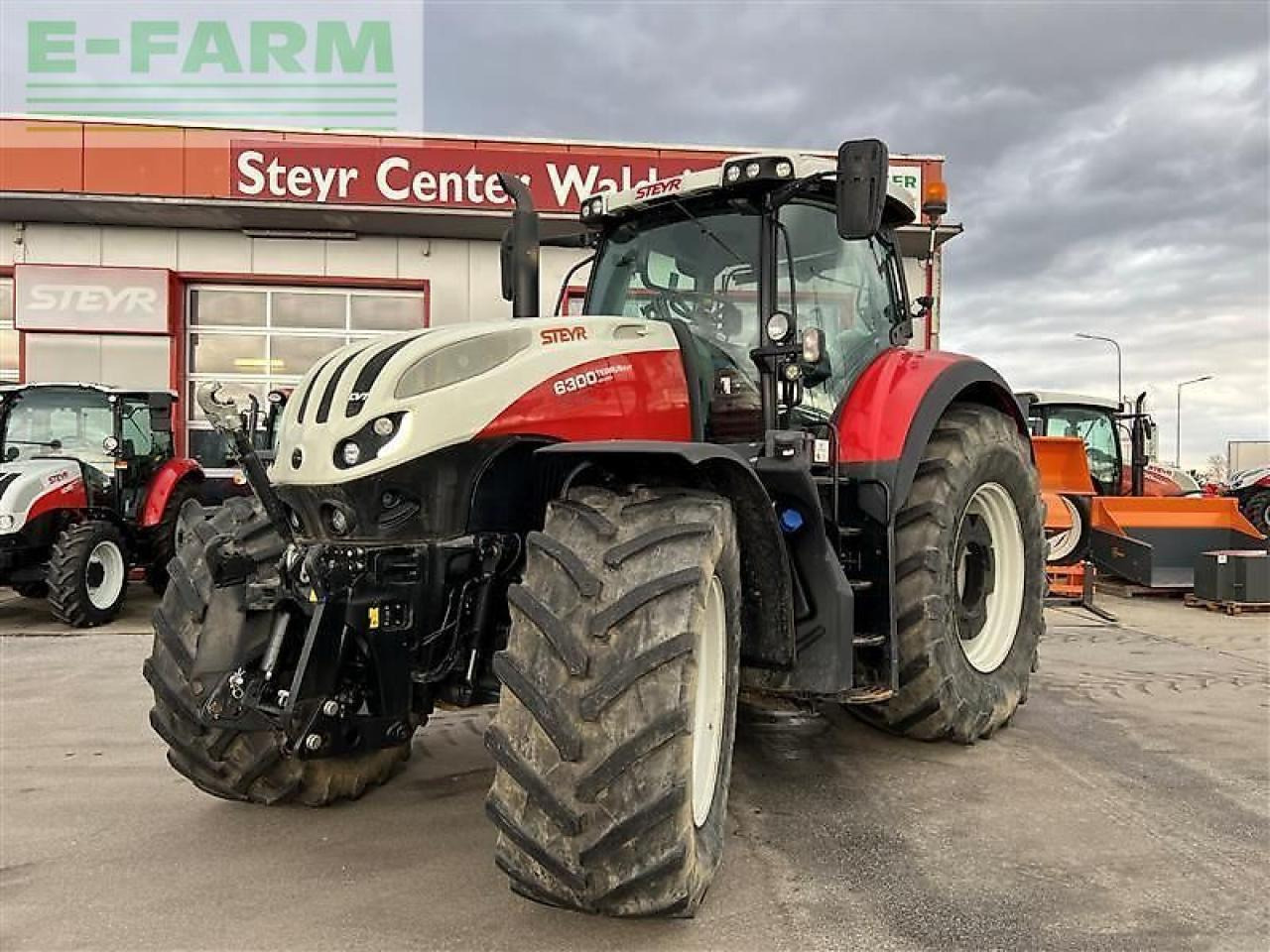 Steyr 6300 terrus cvt CVT - Traktor: obrázek 2 Steyr 6300 terrus cvt CVT - Traktor: obrázek 2
