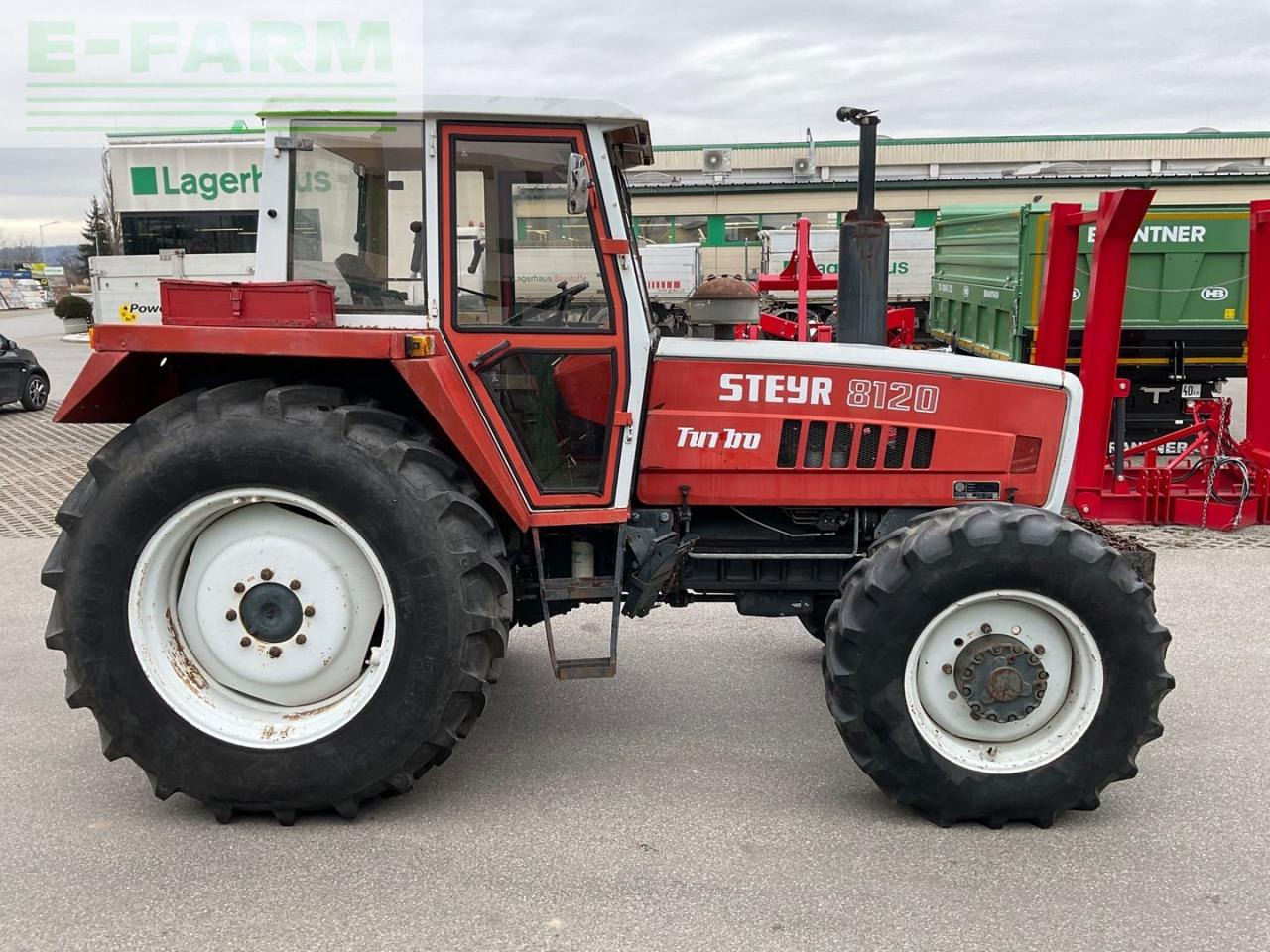 Steyr 8120 - Traktor: obrázek 5 Steyr 8120 - Traktor: obrázek 5