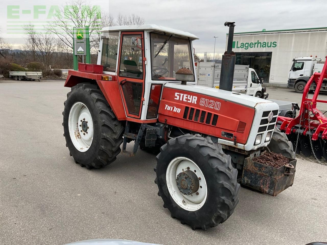 Steyr 8120 - Traktor: obrázek 4 Steyr 8120 - Traktor: obrázek 4