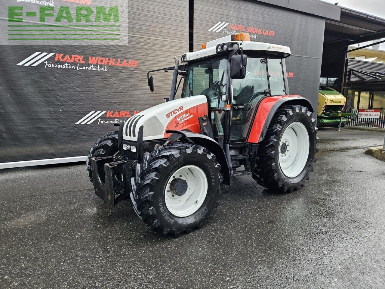 Traktor Steyr 9100 m: obrázek 14 Traktor Steyr 9100 m: obrázek 14