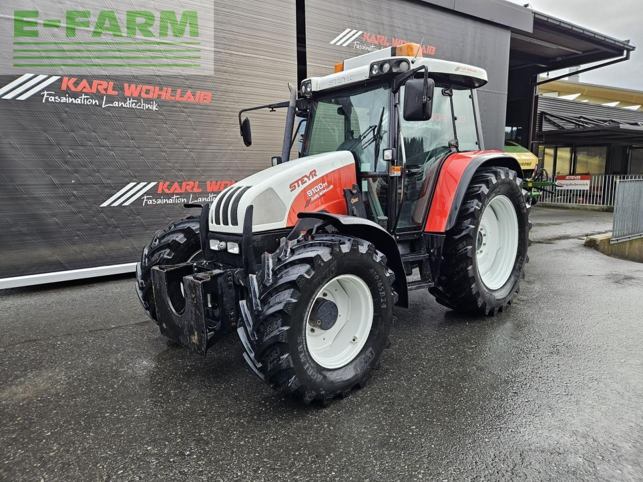 Traktor Steyr 9100 m: obrázek 15 Traktor Steyr 9100 m: obrázek 15
