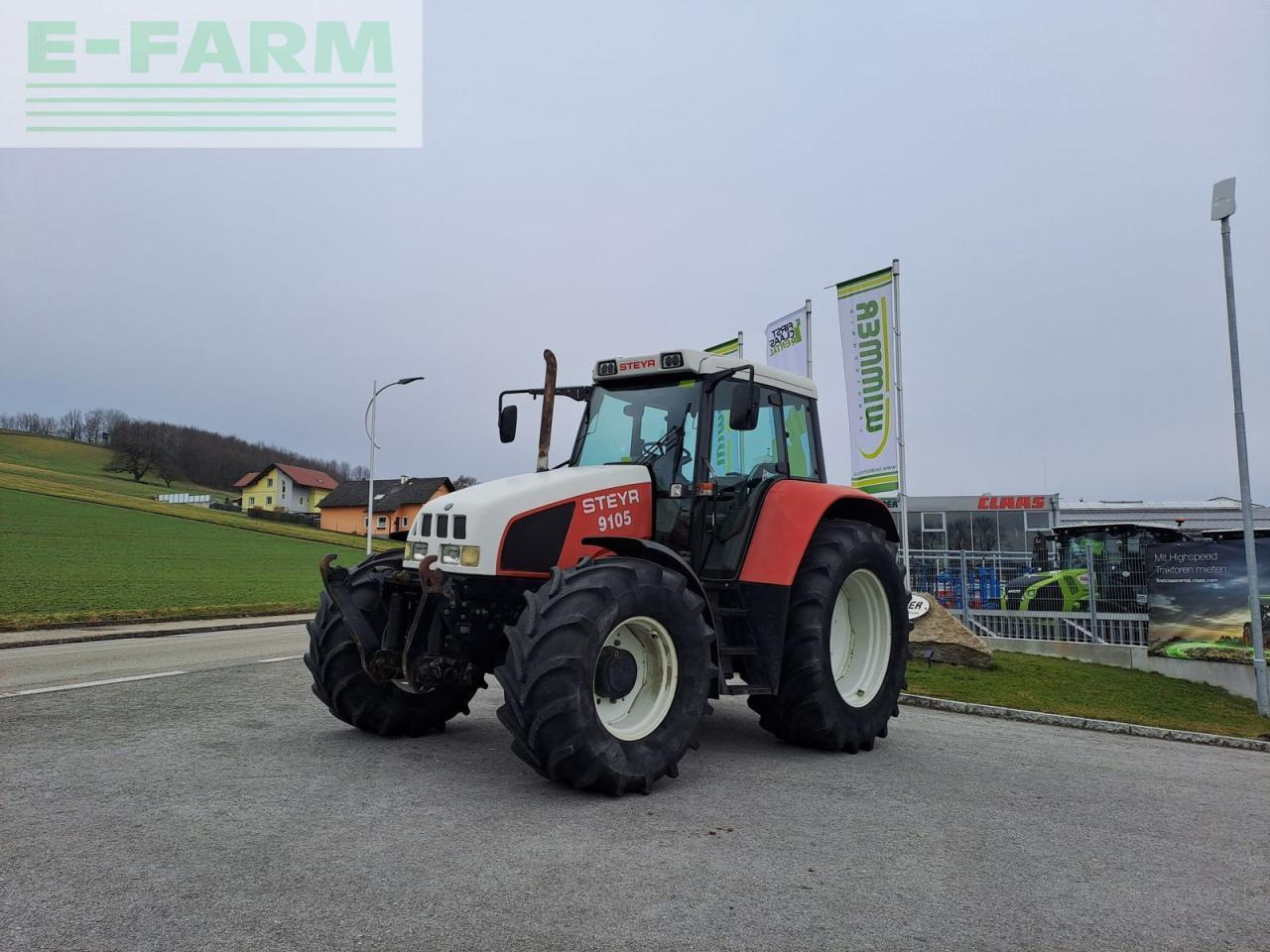 Steyr 9105 - Traktor: obrázek 1 Steyr 9105 - Traktor: obrázek 1