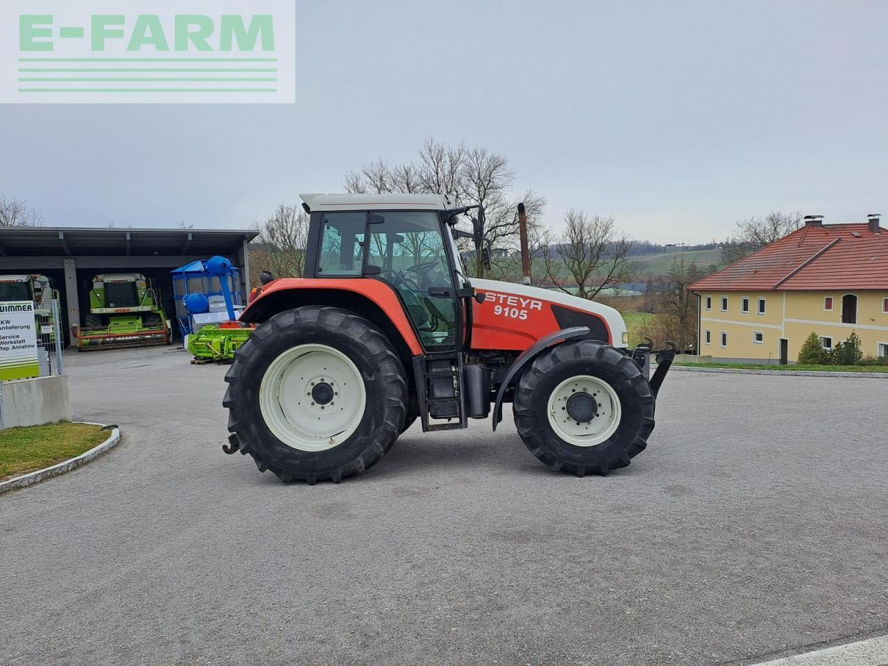 Steyr 9105 - Traktor: obrázek 3 Steyr 9105 - Traktor: obrázek 3