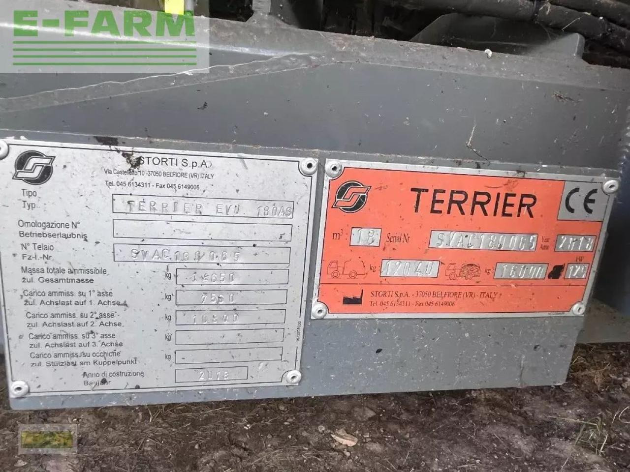 Zařízení pro chov skotu Storti terrier sw 180: obrázek 13