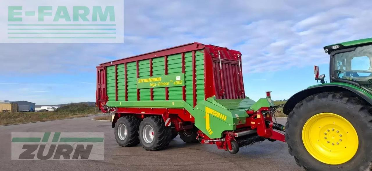 Strautmann giga-vitesse cfs 4002 - Zemědělský sklápěcí přívěs: obrázek 1 Strautmann giga-vitesse cfs 4002 - Zemědělský sklápěcí přívěs: obrázek 1