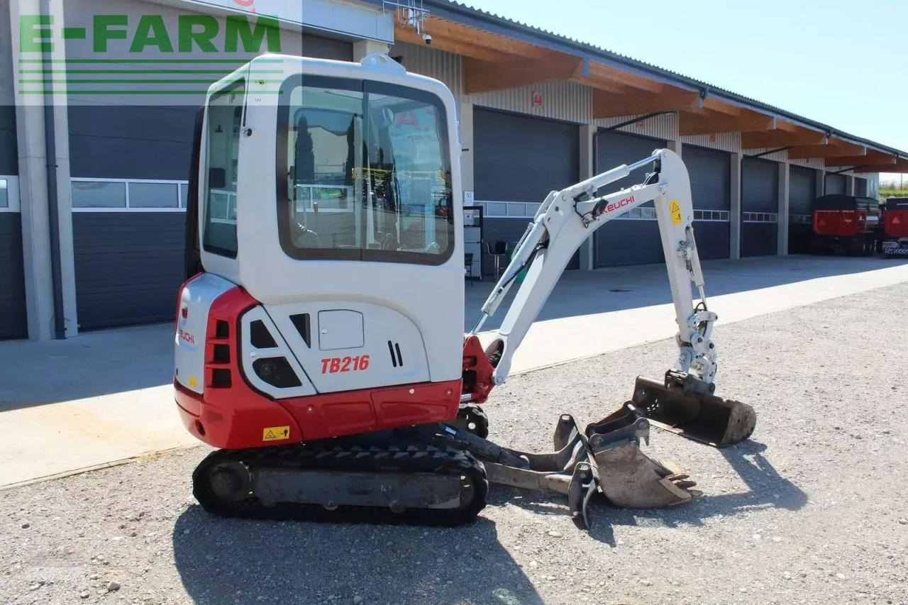 Takeuchi minibagger tb 216 mit powertilt - Mini rýpadlo: obrázek 5 Takeuchi minibagger tb 216 mit powertilt - Mini rýpadlo: obrázek 5